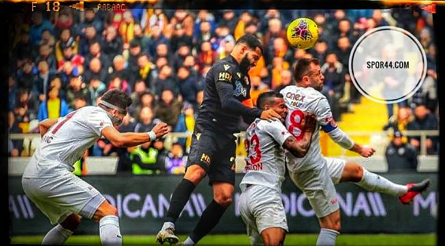 Yeni Malatyaspor'un Hayalleri Suya Düştü!
