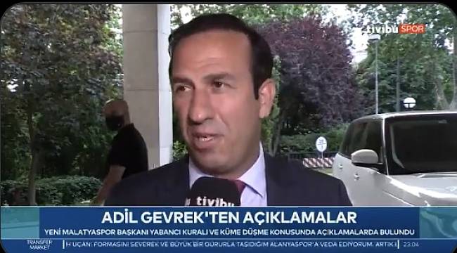 Başkan Gevrek’ten Önemli Açıklama