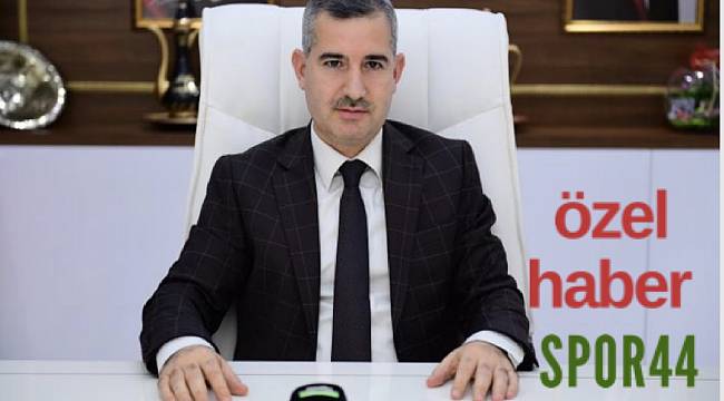 Çınar, “Yeşilyurt Belediyespor'u A.Ş Yapacağız"