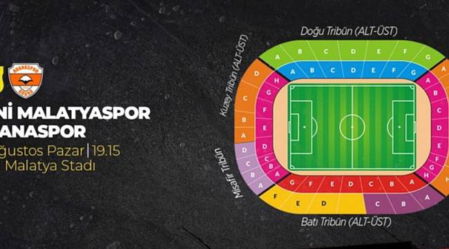 Adanaspor Maçının Biletleri Satışta 