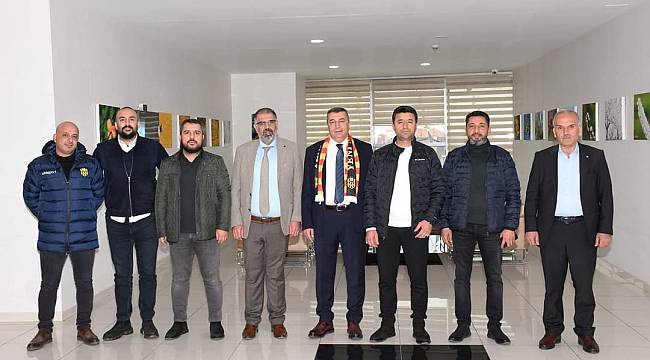 Yeni Malatyaspor'dan Özcan'a Ziyaret