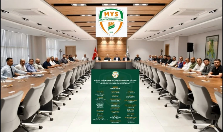 MYS'nin Dev Kadrosu Görev Dağılımı Yaptı
