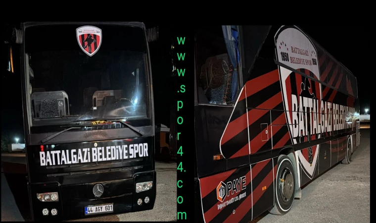 Battalgazi Belediyespor'un Otobüsü Geldi