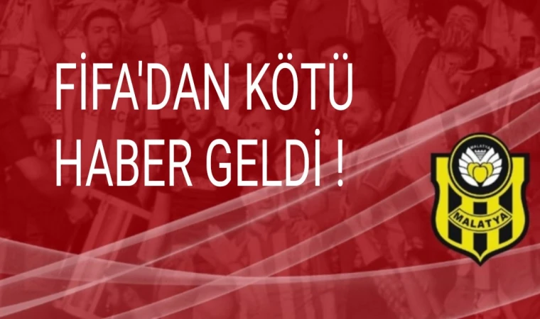 Yeni Malatyaspor'a -6 Puan Silmesi Geldi