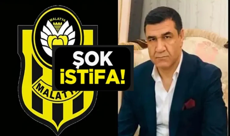 Yeni Malatyaspor'da Şok İstifa !