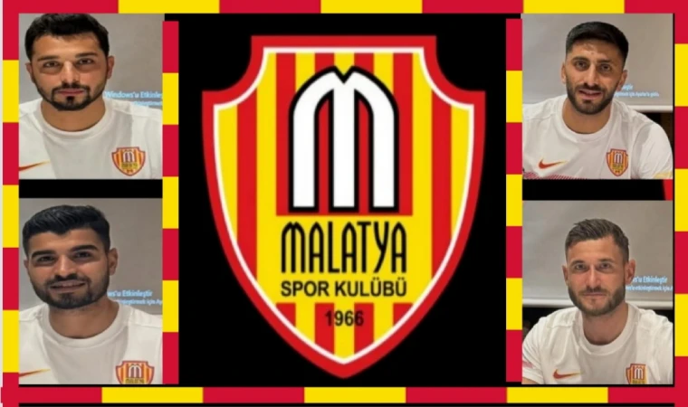 Malatyaspor Dört Oyuncu Kadrosuna Kattı