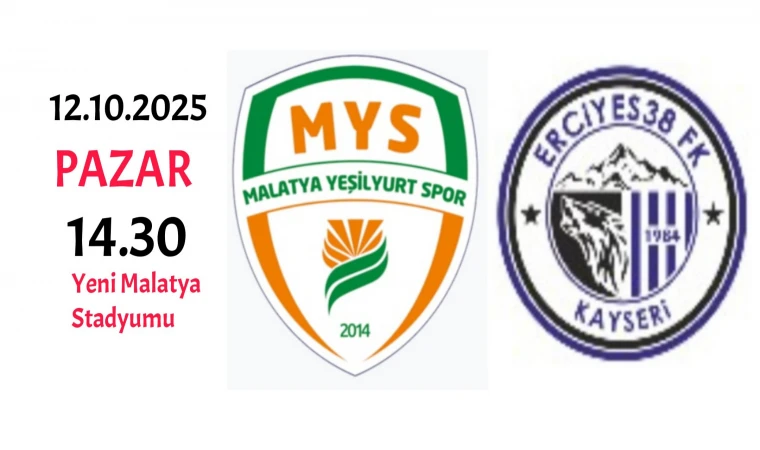 M.Yeşilyurtspor Pazar Günü Evinde
