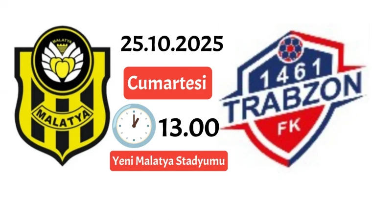 Yeni Malatyaspor'un Konuğu 1461 Trabzon