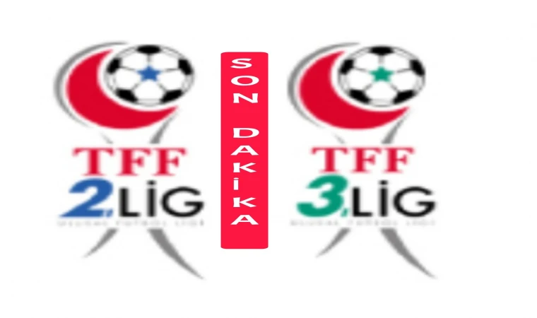 2.Lig ve 3.Lig 2 Hafta Ertelendi
