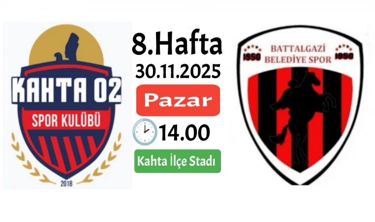 Battalgazi Belediyespor Kâhta 02 Deplasmanına Gidecek