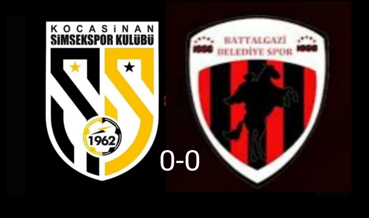 Battalgazi Belediyespor Puan ile Dönüyor (0-0)