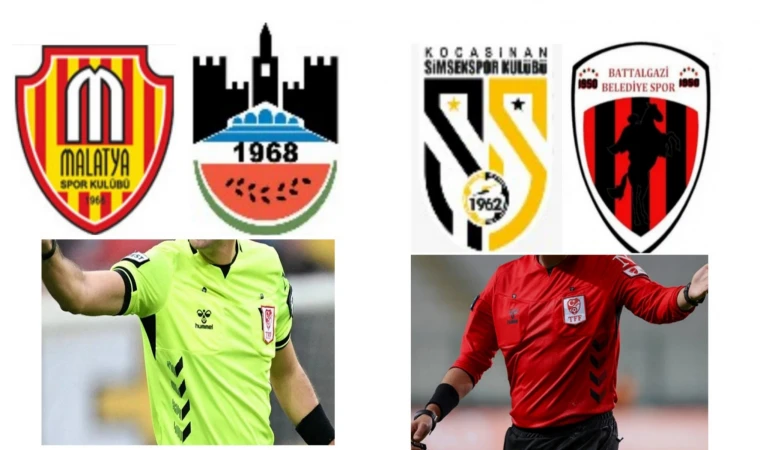 Maçların Hakemleri Belli Oldu