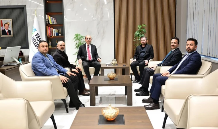 M.Yeşilyurtspor Yönetimi Geçit''i Ziyaret Etti