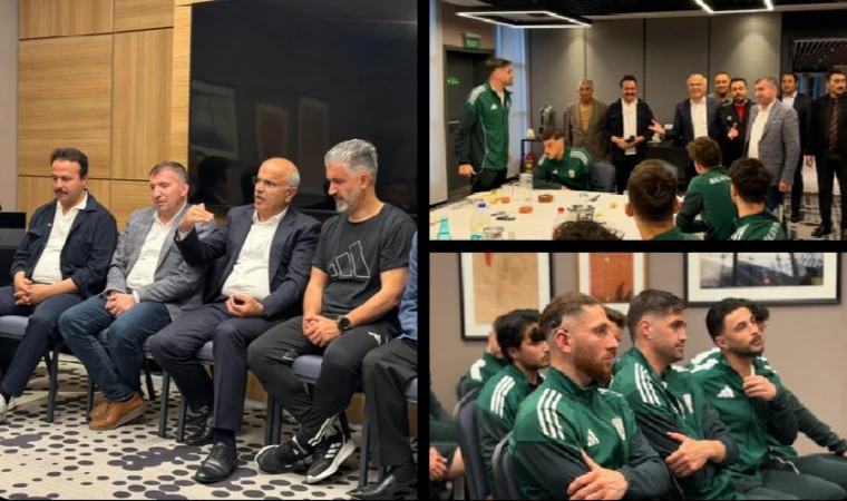 Başkan Er, M.Yeşilyurtspor'u Otel'de Ziyaret Etti