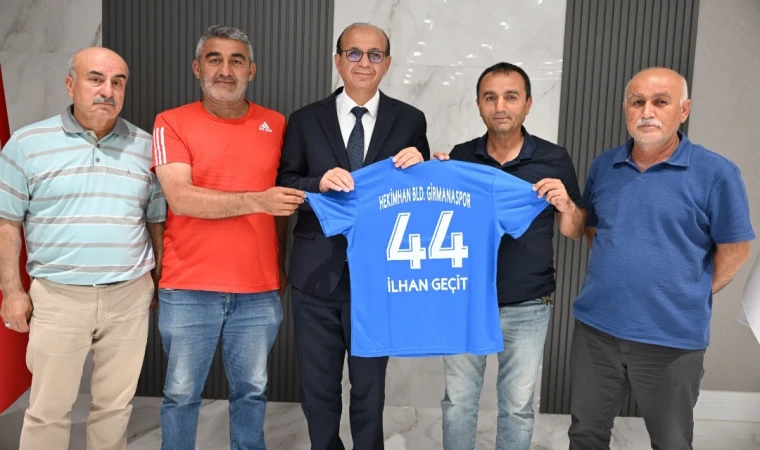 Başkan Geçit'ten Girmanaspor'a Destek