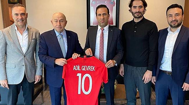 Gevrek'ten TFF'ye Ziyaret