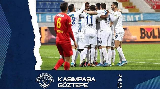 Kasımpaşa Önüne Geleni Deviriyor