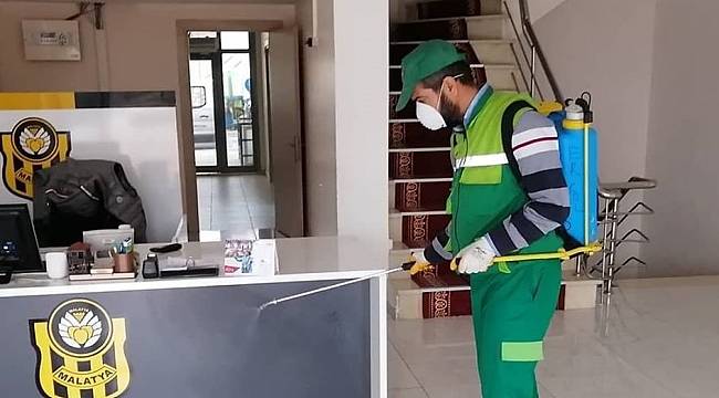 Kulüp'te Koronavirüs'e Önlem