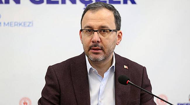 Spor Bakanı Kasapoğlu'ndan Son Dakika Açıklaması