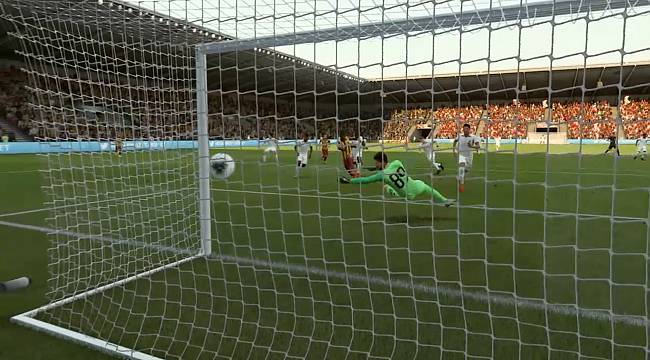 Simülasyon Ligi'nde Kazanan Yeni Malatyaspor Oldu 5-2