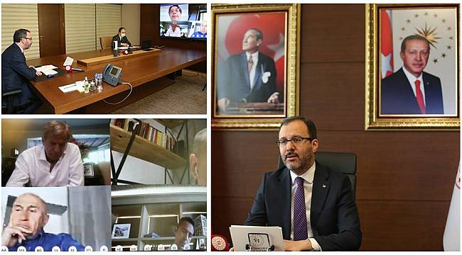 Spor Bakanı Kasapoğlu, Umutlu Konuştu