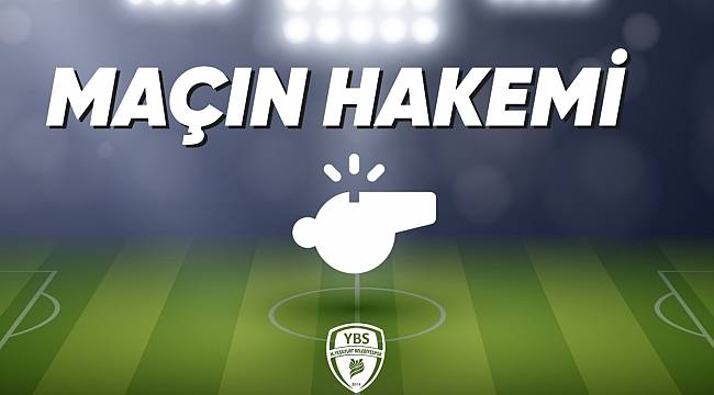 Yeşilyurt Belediyespor - Fatsa Maçının Hakemi Açıklandı