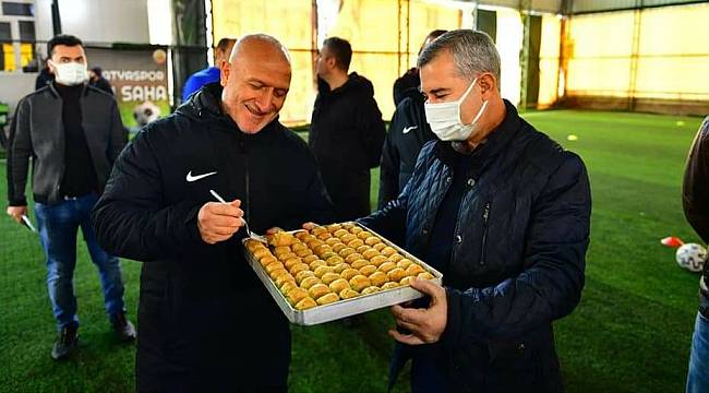 Başkan Çınar'dan Futbolculara Moral
