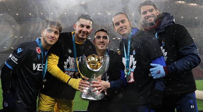 Süper Kupa Trabzonspor'un 2-1