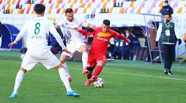 Yeni Malatyaspor Galibiyete Hasret Kaldı