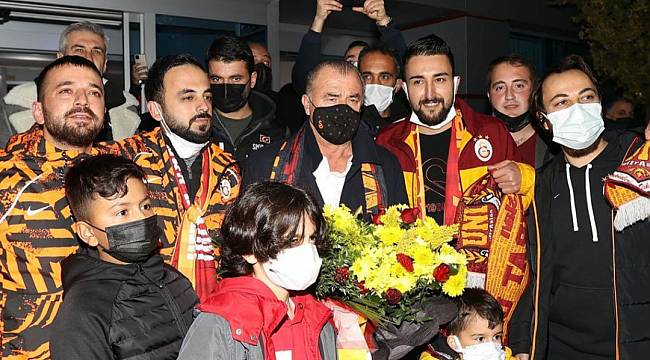 Galatasaray'a Coşkulu Karşılama