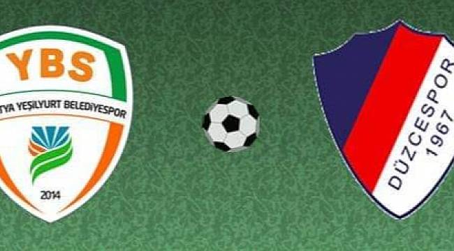 Yeşilyurt Belediyespor-Düzcespor (13.00)