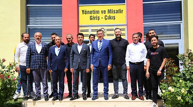 Tüfenkçi Yeni Malatyaspor'u Ziyaret Etti 