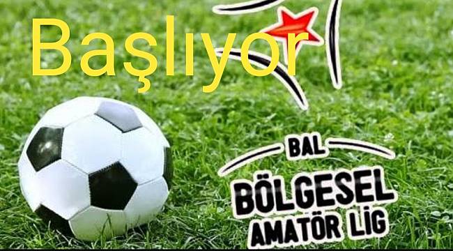 Bölgesel Amatör Ligi Haftasonu Başlıyor 