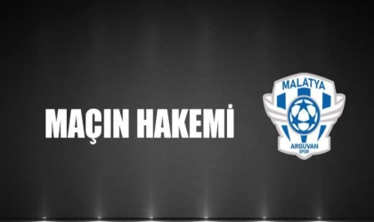 Maçın Hakemi Belli Oldu