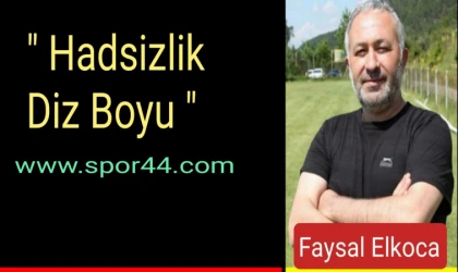 " Hadsizlik Diz Boyu "