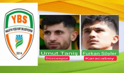 Malatya Yeşilyurtspor İki Önemli Transfer Yaptı