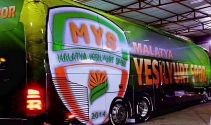 M.Yeşilyurtspor'da Otobüsüne Kavuştu
