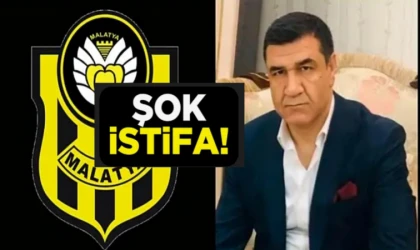 Yeni Malatyaspor'da Şok İstifa !