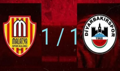 Malatyaspor Diyarbakırspor ile Berabere Kaldı