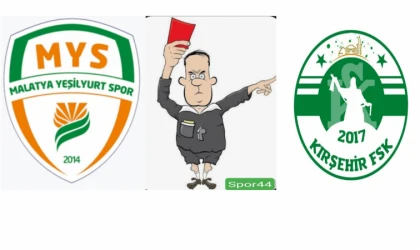 M.Yeşilyurtspor-Kırşehir FK Maçının Hakemi Açıklandı