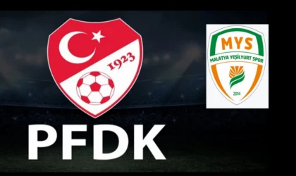 M.Yeşilyurtspor'da PFDK'dan Nasibini Aldı