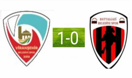 Battalgazi Belediyespor Viranşehir'den Eli Boş Dönüyor (1-0)