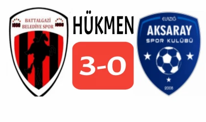 Battalgazi Belediyespor Yine Hükmen Galip