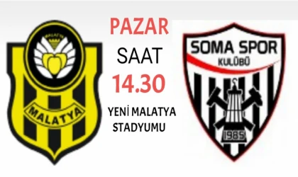 Yeni Malatyaspor'un Konuğu Somaspor