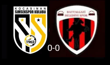 Battalgazi Belediyespor Puan ile Dönüyor (0-0)