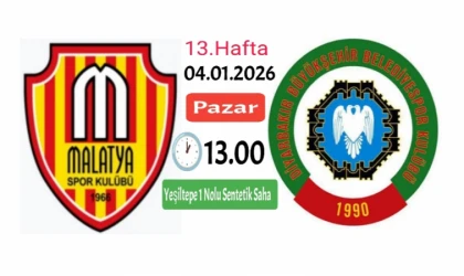 Malatyaspor İlk Yarıyı Evinde Tamamlayacak