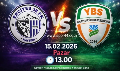 Malatya Yeşilyurtspor Kayseri Deplasmanında