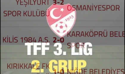 26.Haftanın Maç Sonuçları