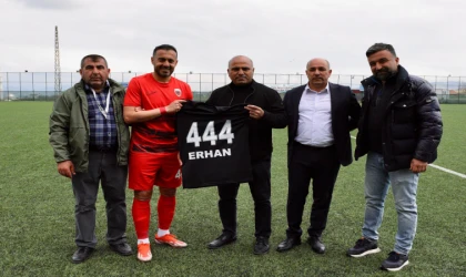 Battalgazi Belediyespor Kaptanını Tebrik Etti