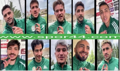 Futbolcular Taraftarı Desteğe Çağırdı